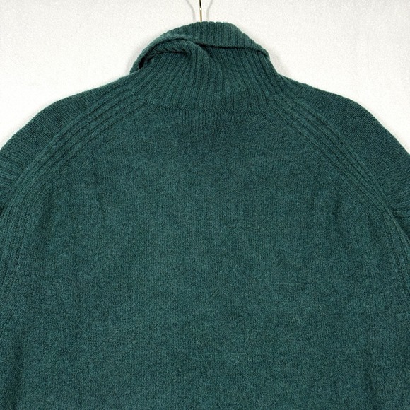 J. Crew Green Turtleneck Sweater - Picture 10 of 14